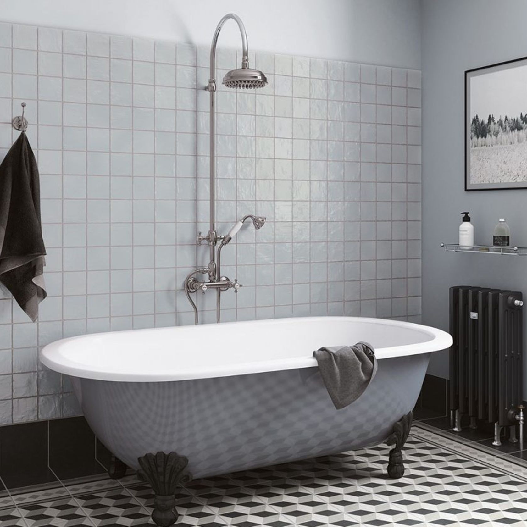 Mallorca Satin Tiles by Equipe gallery detail image