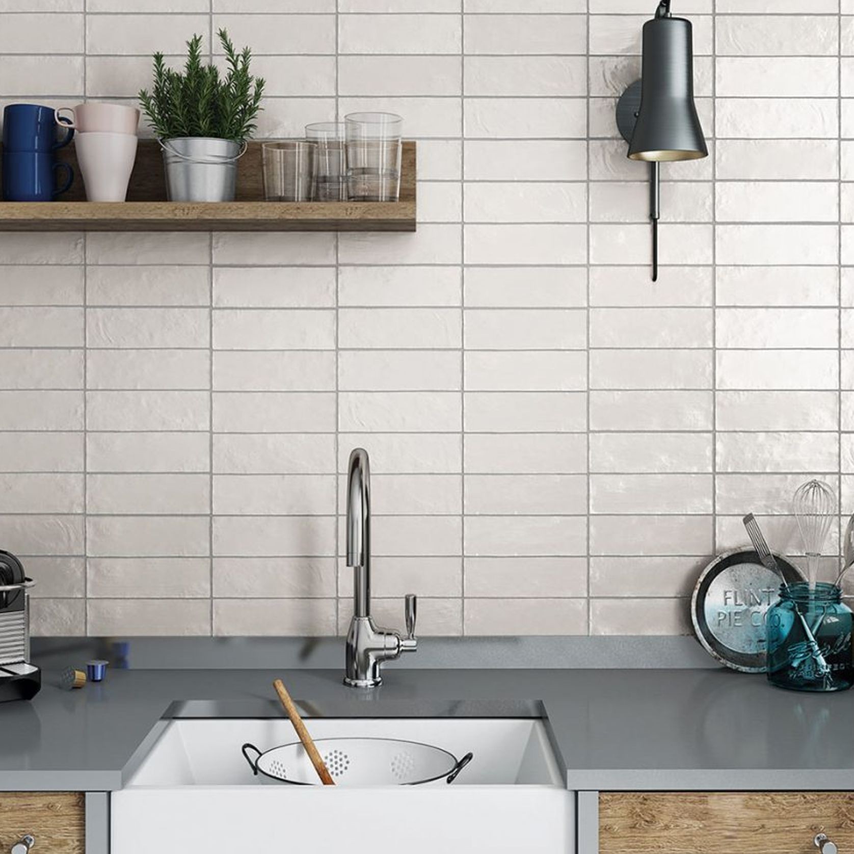 Mallorca Satin Tiles by Equipe gallery detail image