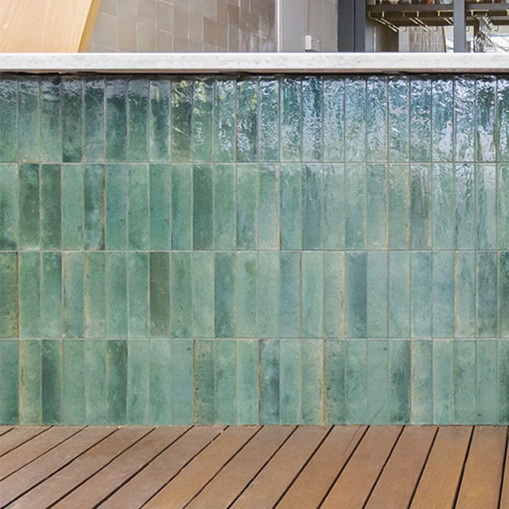 Zellij Brick Glazed Porcelain Wall Tile gallery detail image