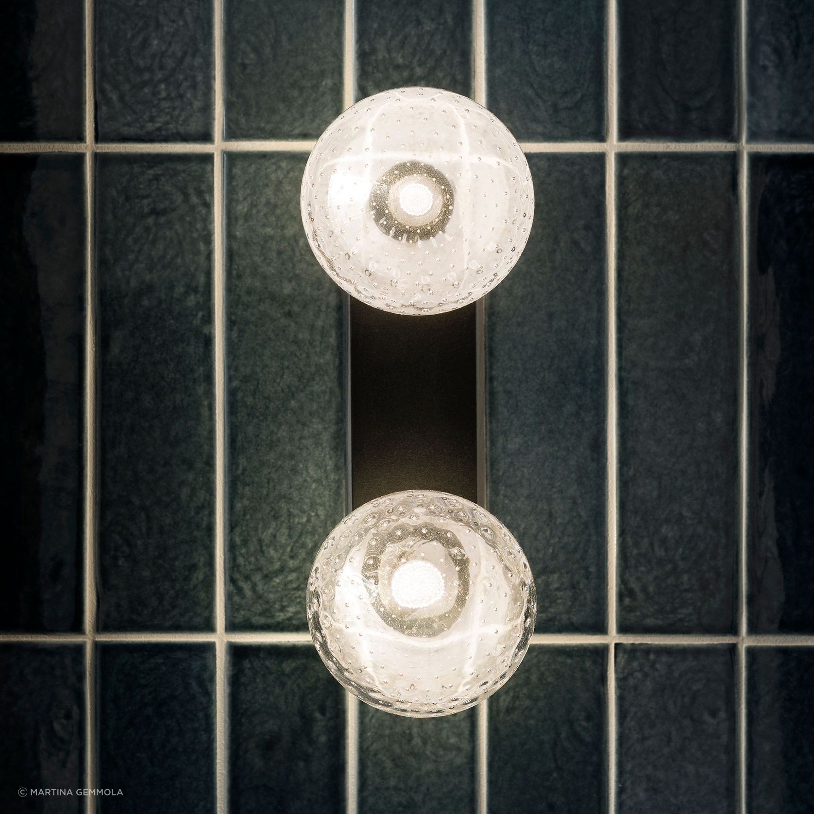Motto Dark Blue Subway Tile gallery detail image