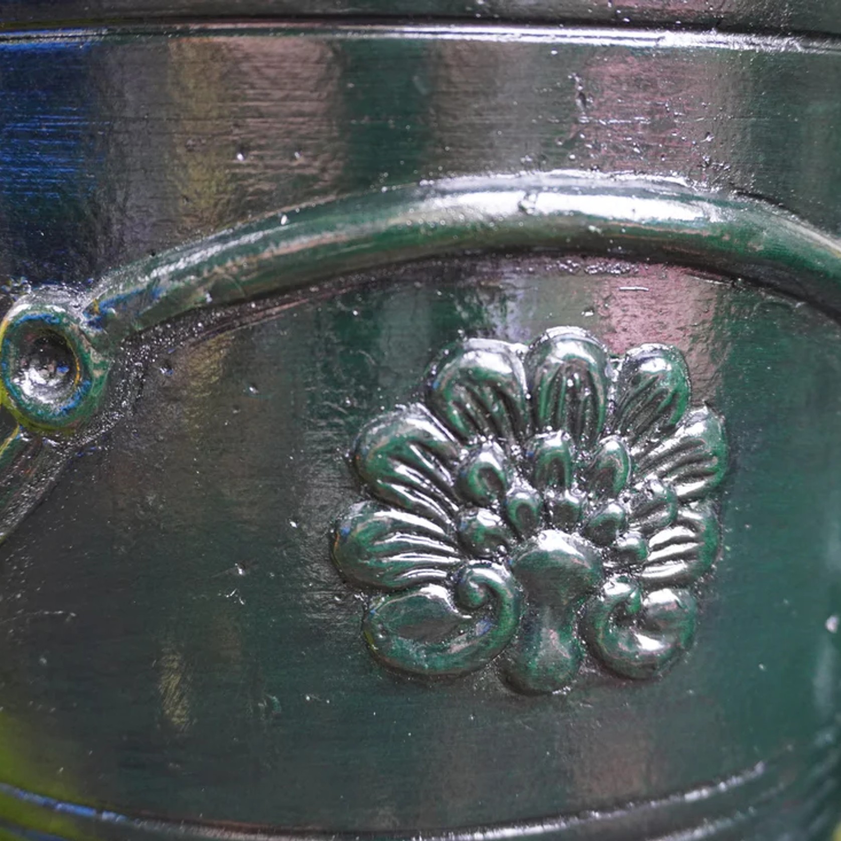 Green Glaze-Look Anduze Urn gallery detail image