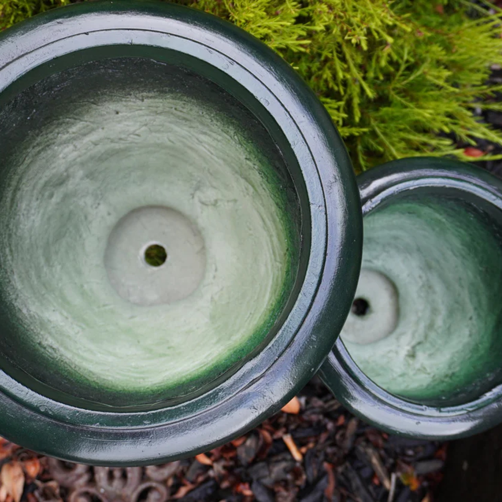 Green Glaze-Look Anduze Urn gallery detail image