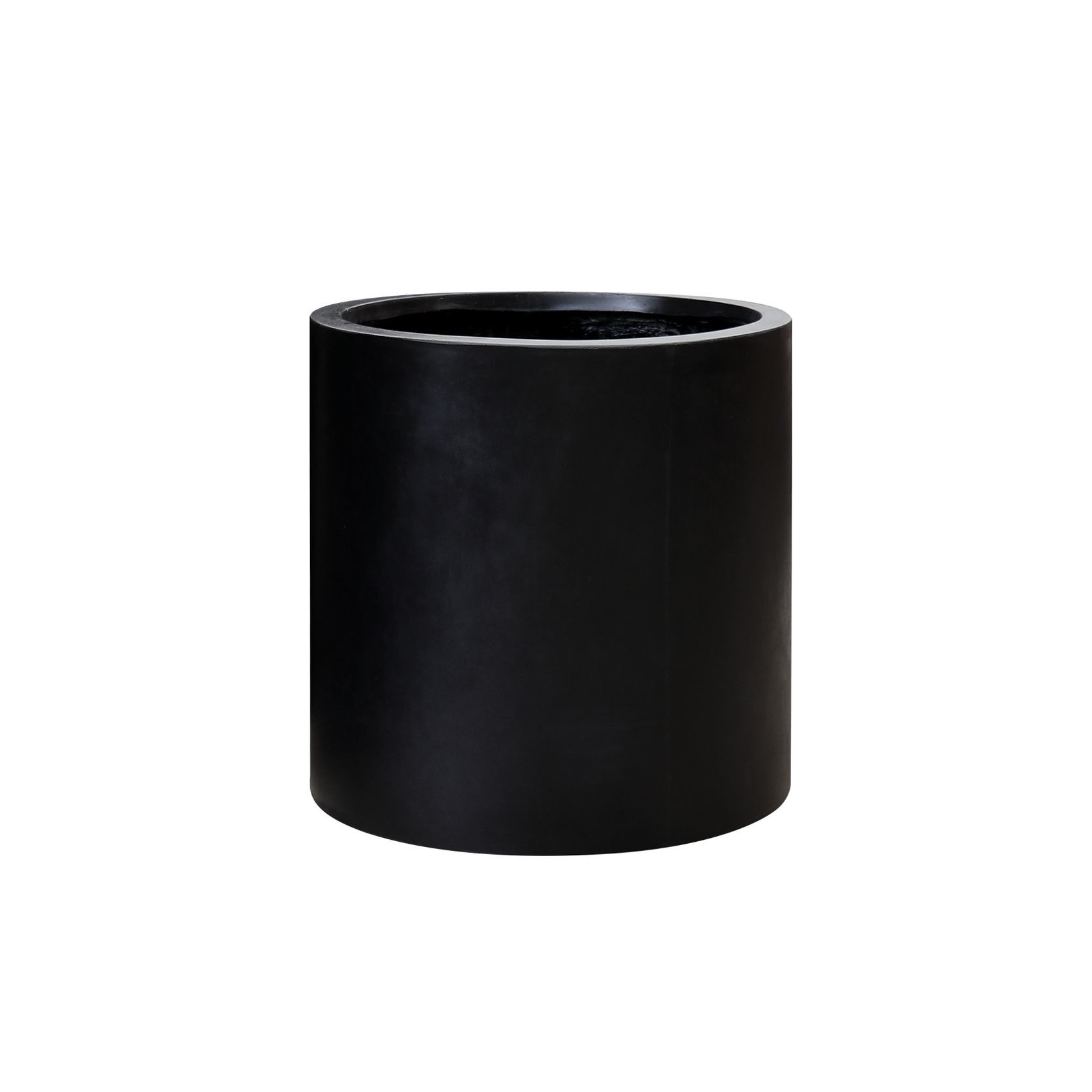 Mikonui Cylinder Planter Black Large ArchiPro NZ