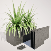 Slim Kitset Corten Steel Planter Boxes gallery detail image