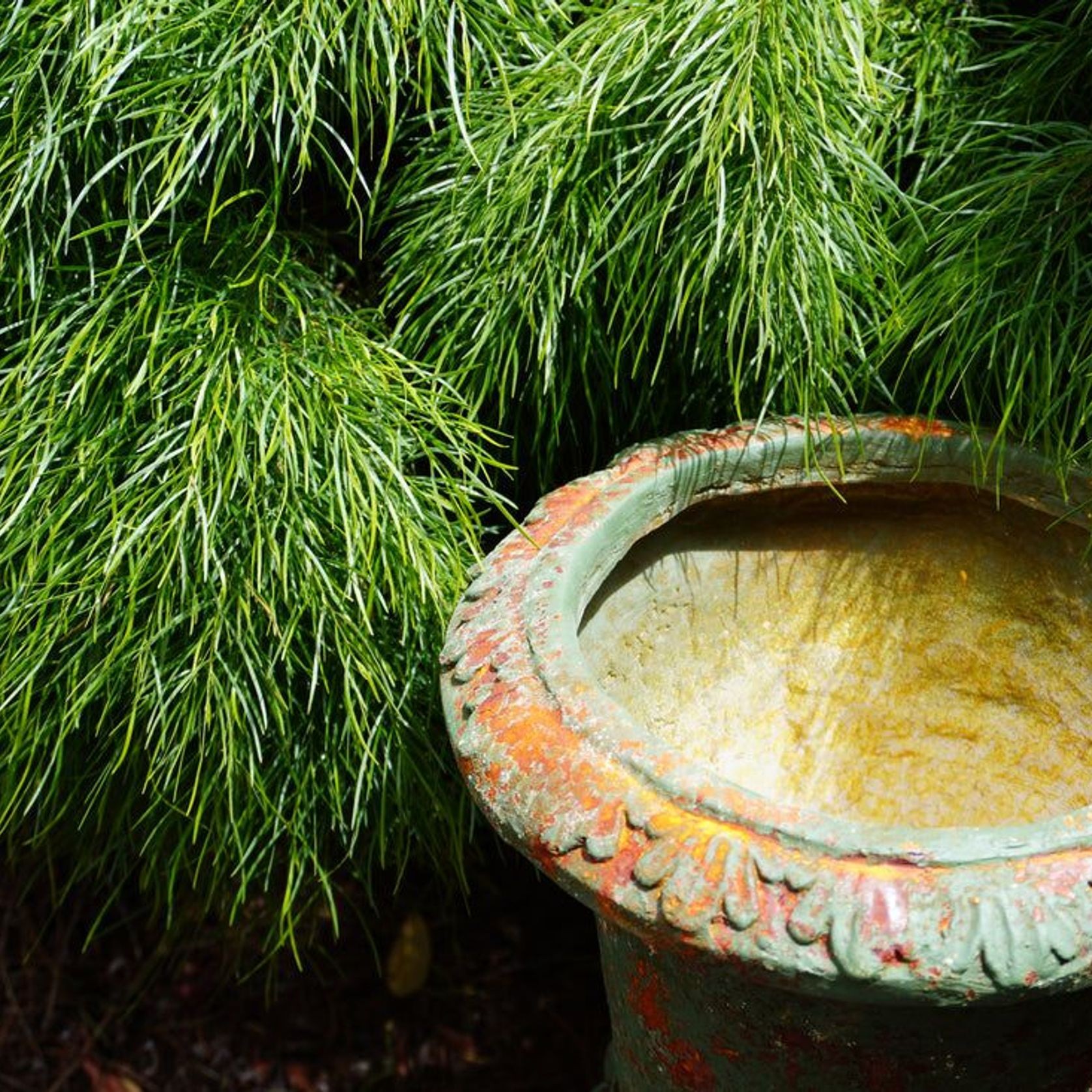 Vintage Patina Urn gallery detail image
