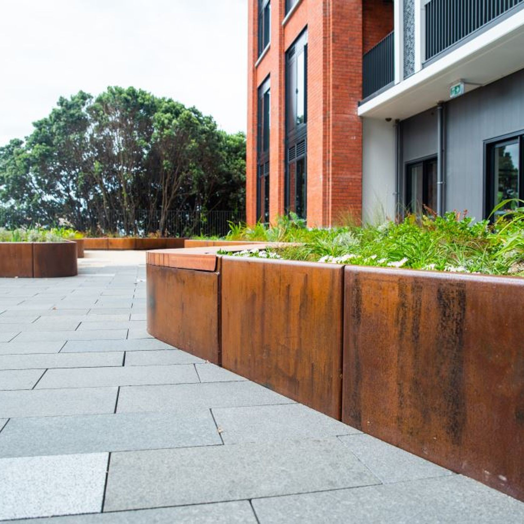 Steel Corten Planter Box gallery detail image