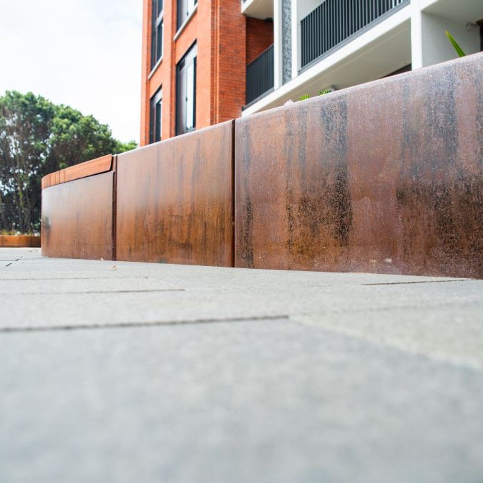 Steel Corten Planter Box gallery detail image