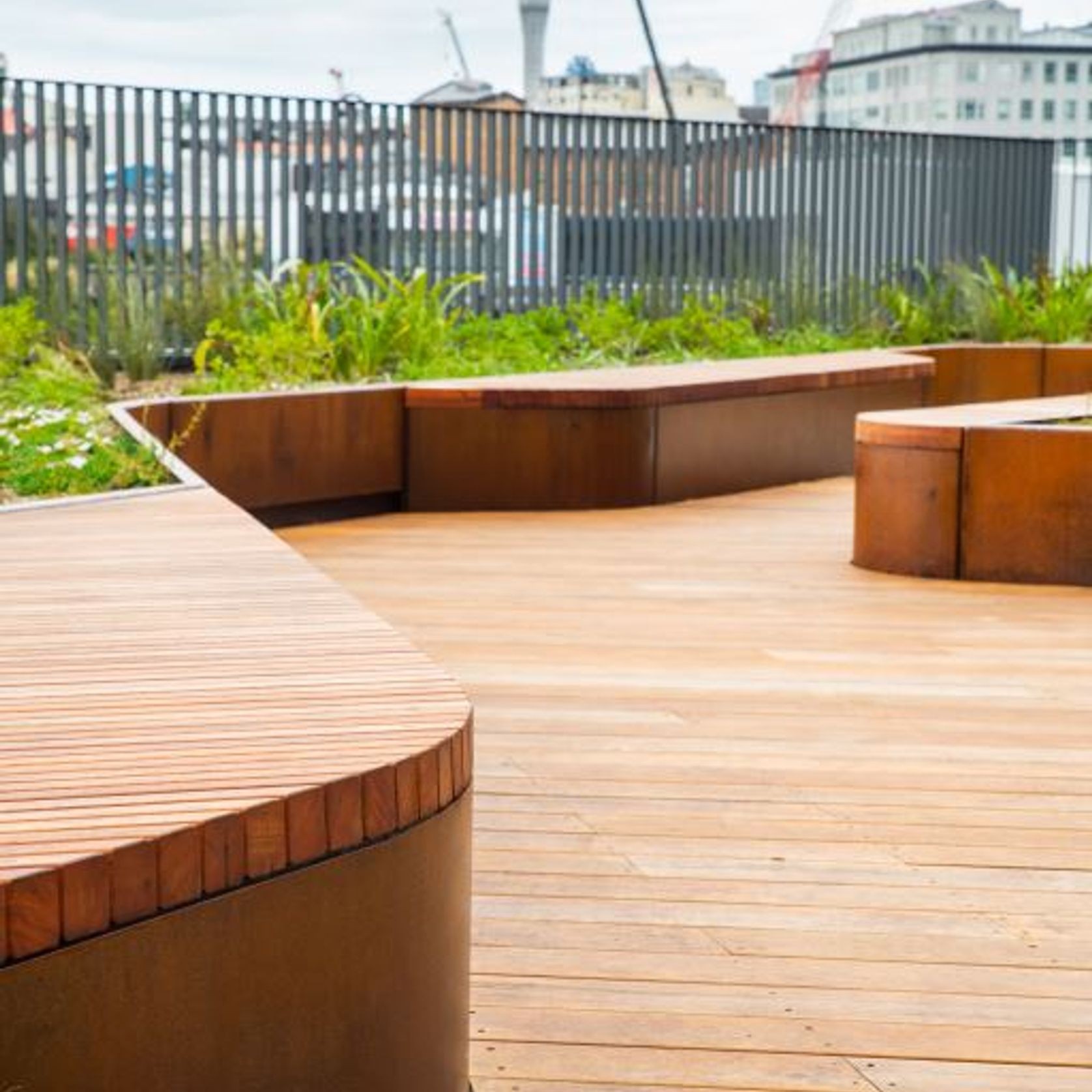 Steel Corten Planter Box gallery detail image