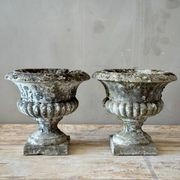 French Antique Stone Garden Urns gallery detail image
