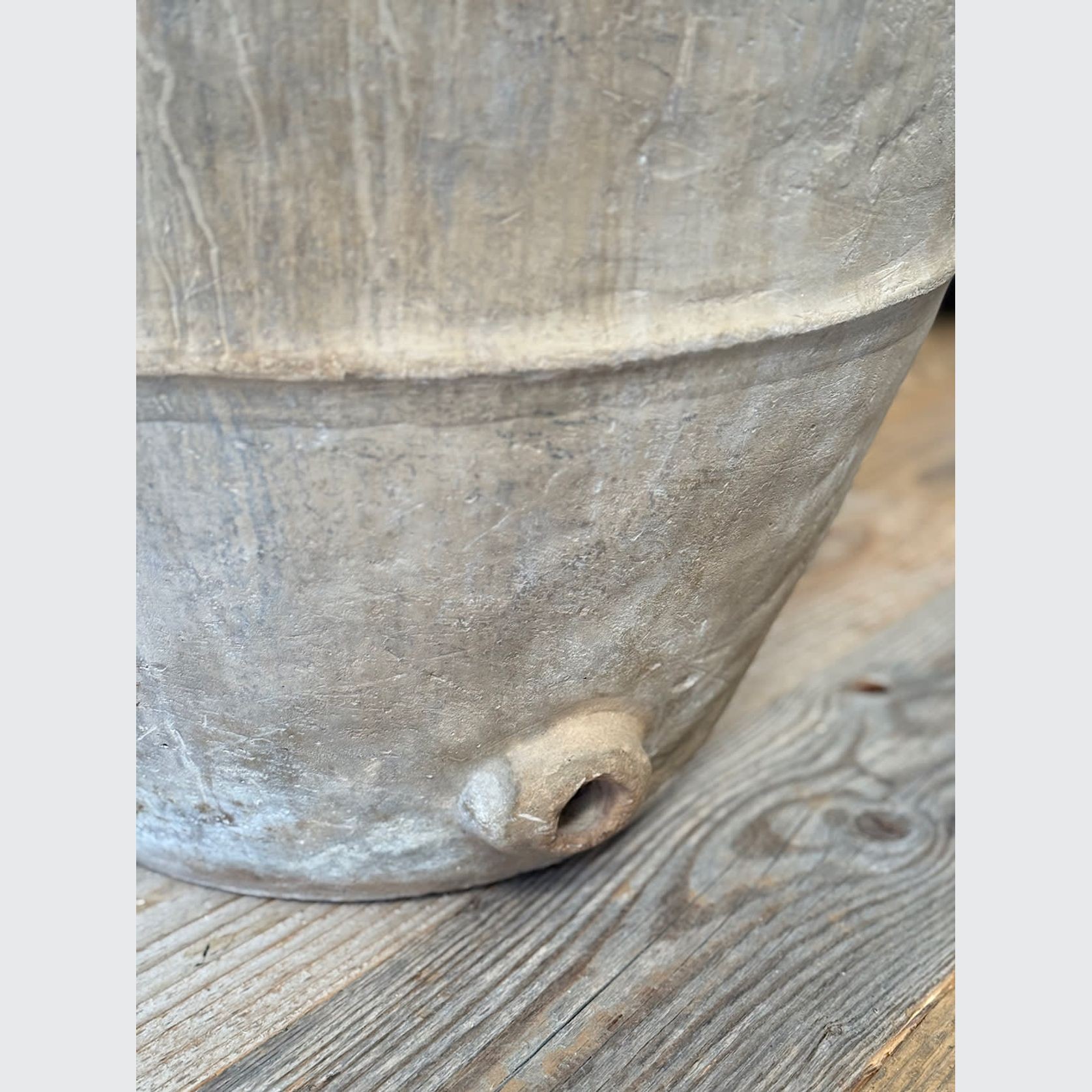 Large Antique Sicilian Terracotta Oil Jar gallery detail image