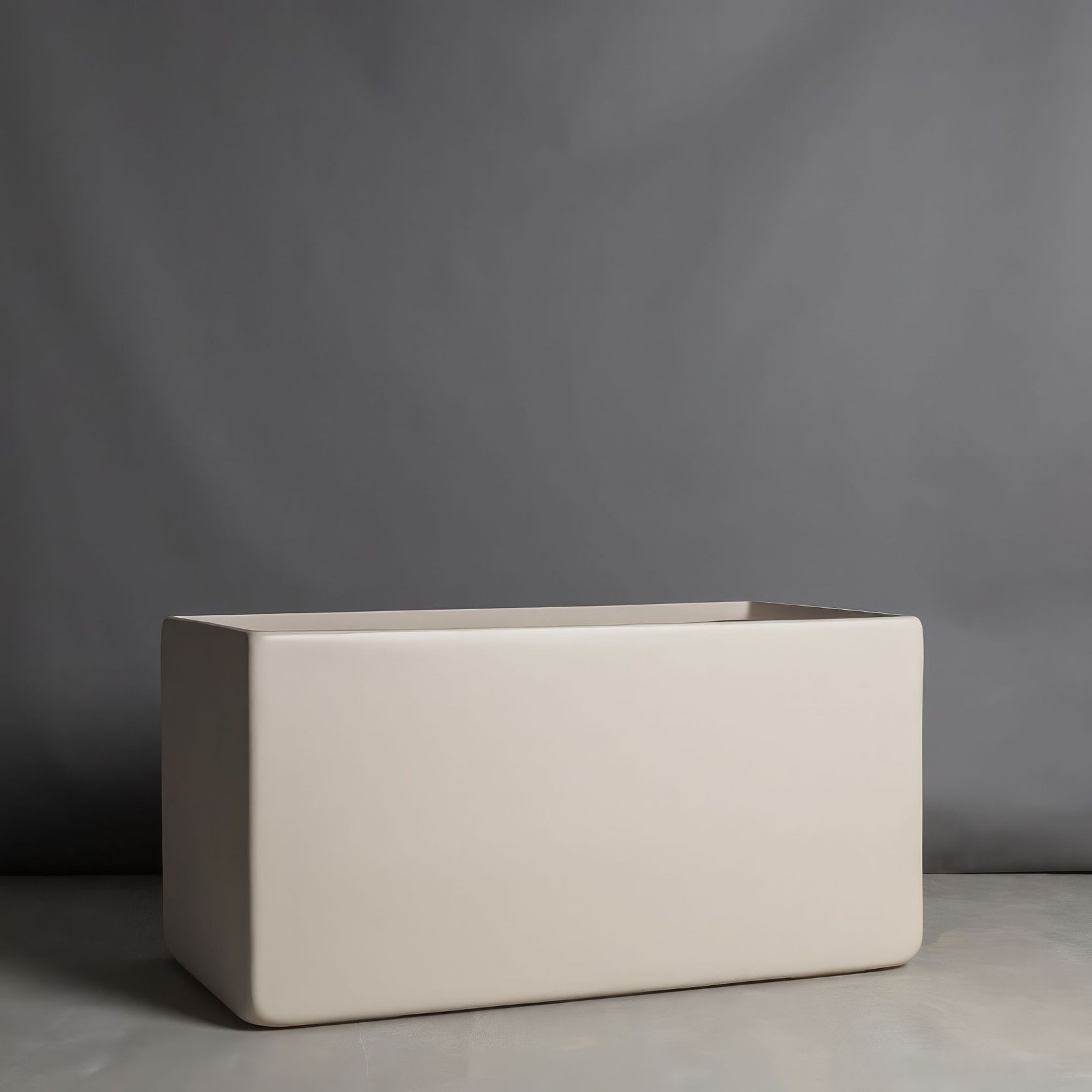 Hibernate Low Line Planters - Stone gallery detail image