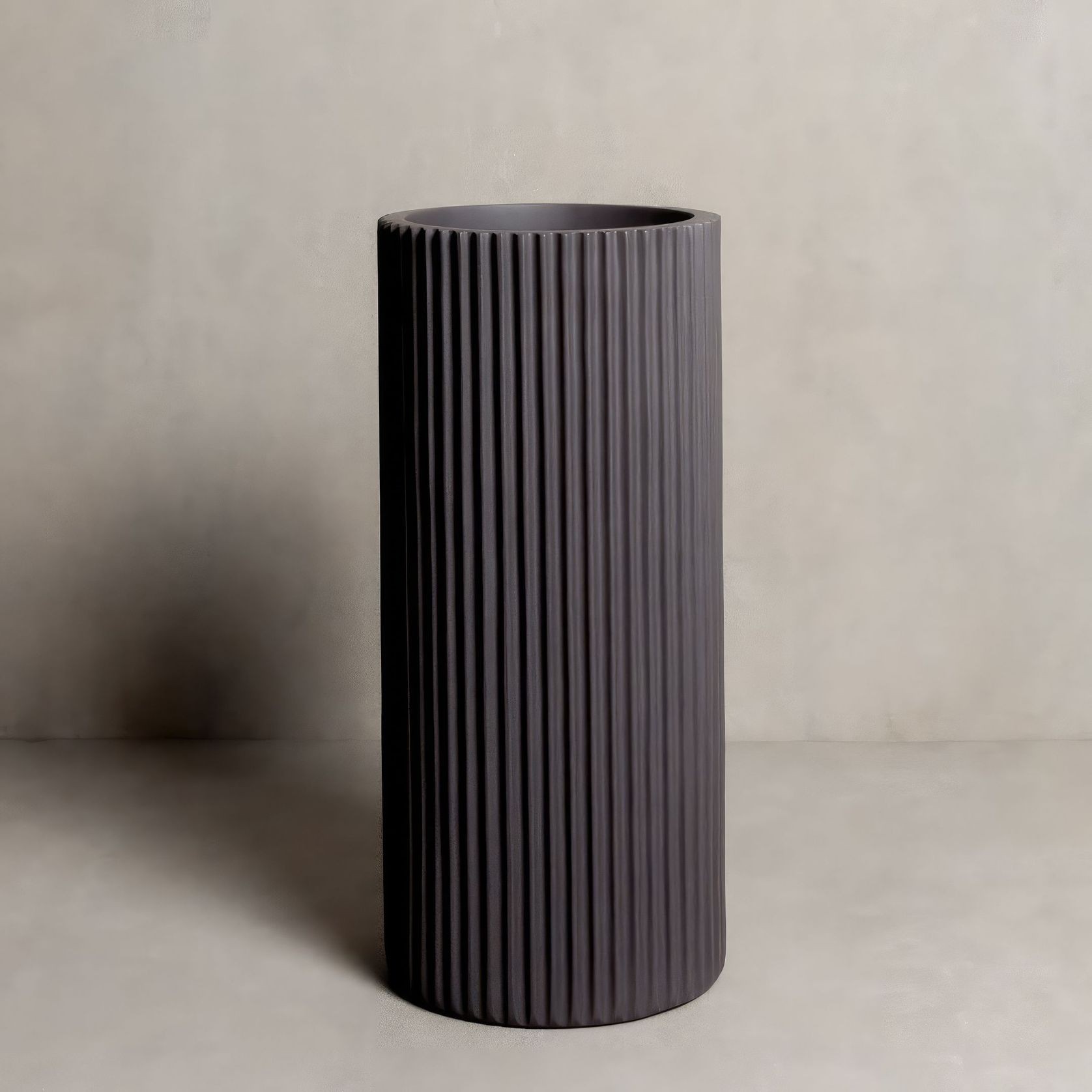 Hibernate 90 Degrees Tall Ribbed - Slate gallery detail image