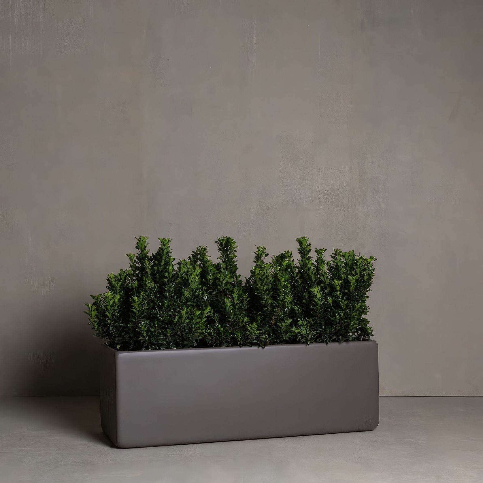 Hibernate Low Line Planters - Slate gallery detail image