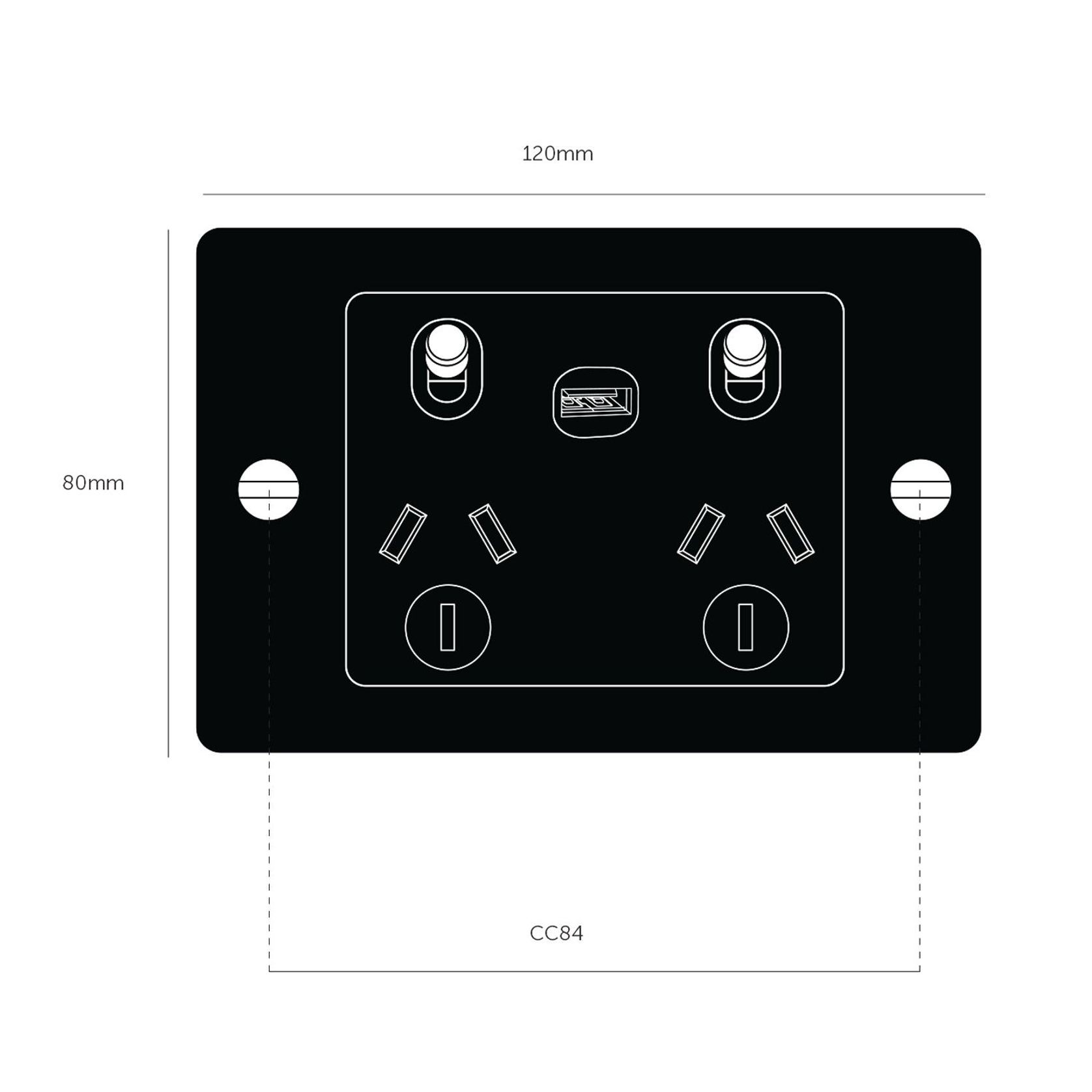 Buster and Punch 2G GPO Socket Outlet gallery detail image
