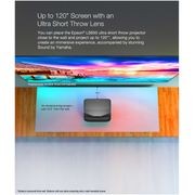 Epson EpiqVision Ultra LS650 reaming Laser Projector gallery detail image