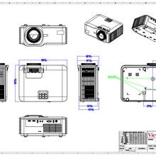 ViewSonic V57-4K RGB Laser Projector gallery detail image