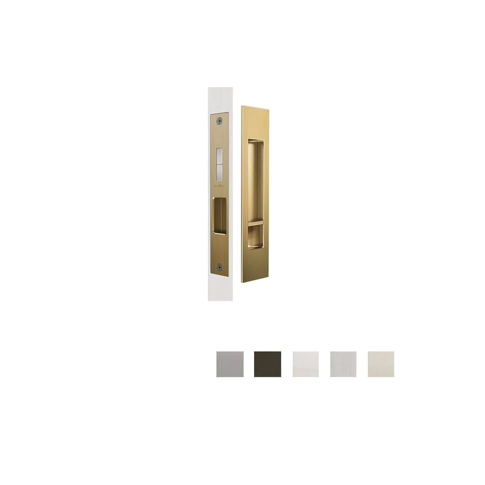 Mardeco 'M' Series Flush Pull Privacy Set - Available in Various Finishes gallery detail image