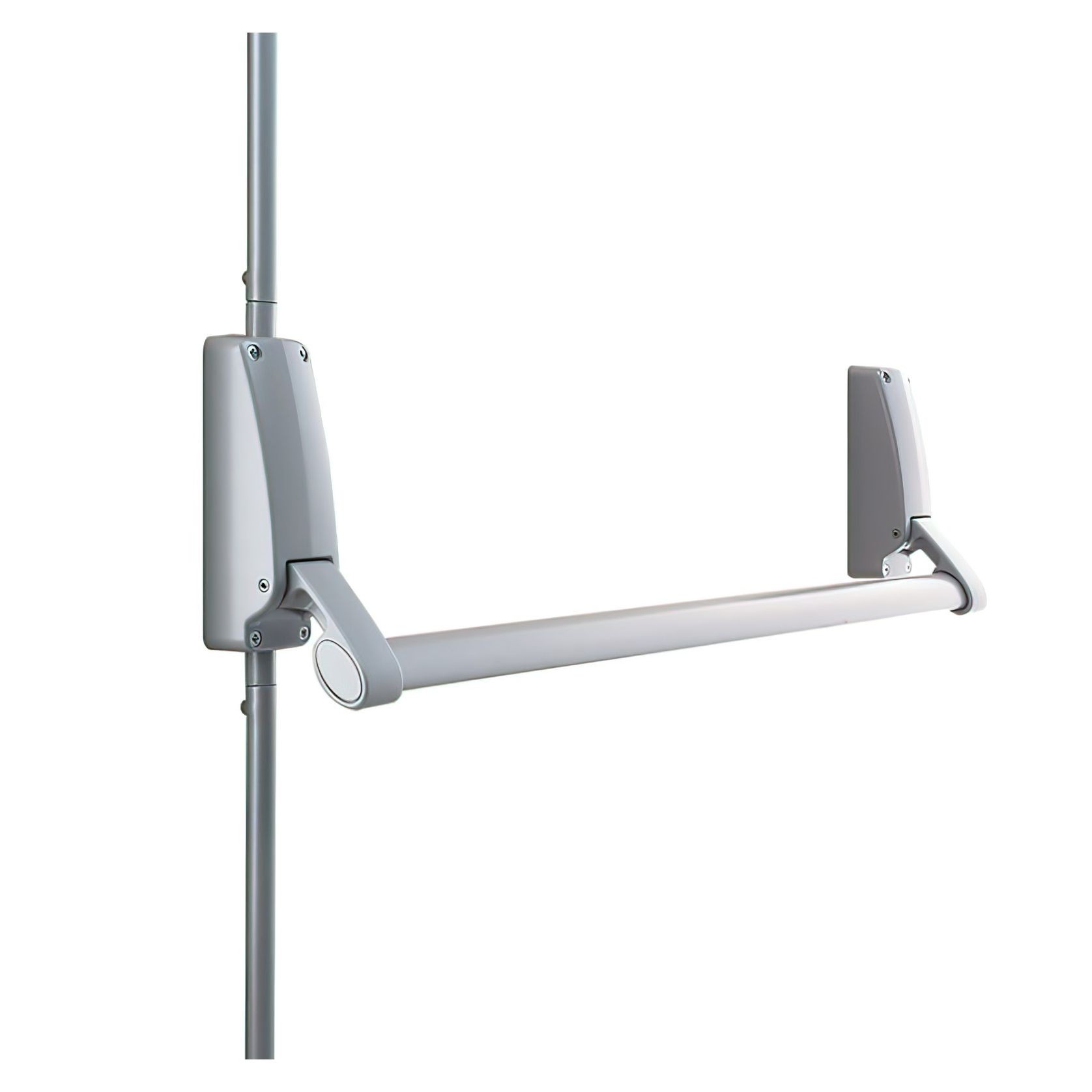 Briton Panic Bar Silver for Timber & Metal Doors gallery detail image