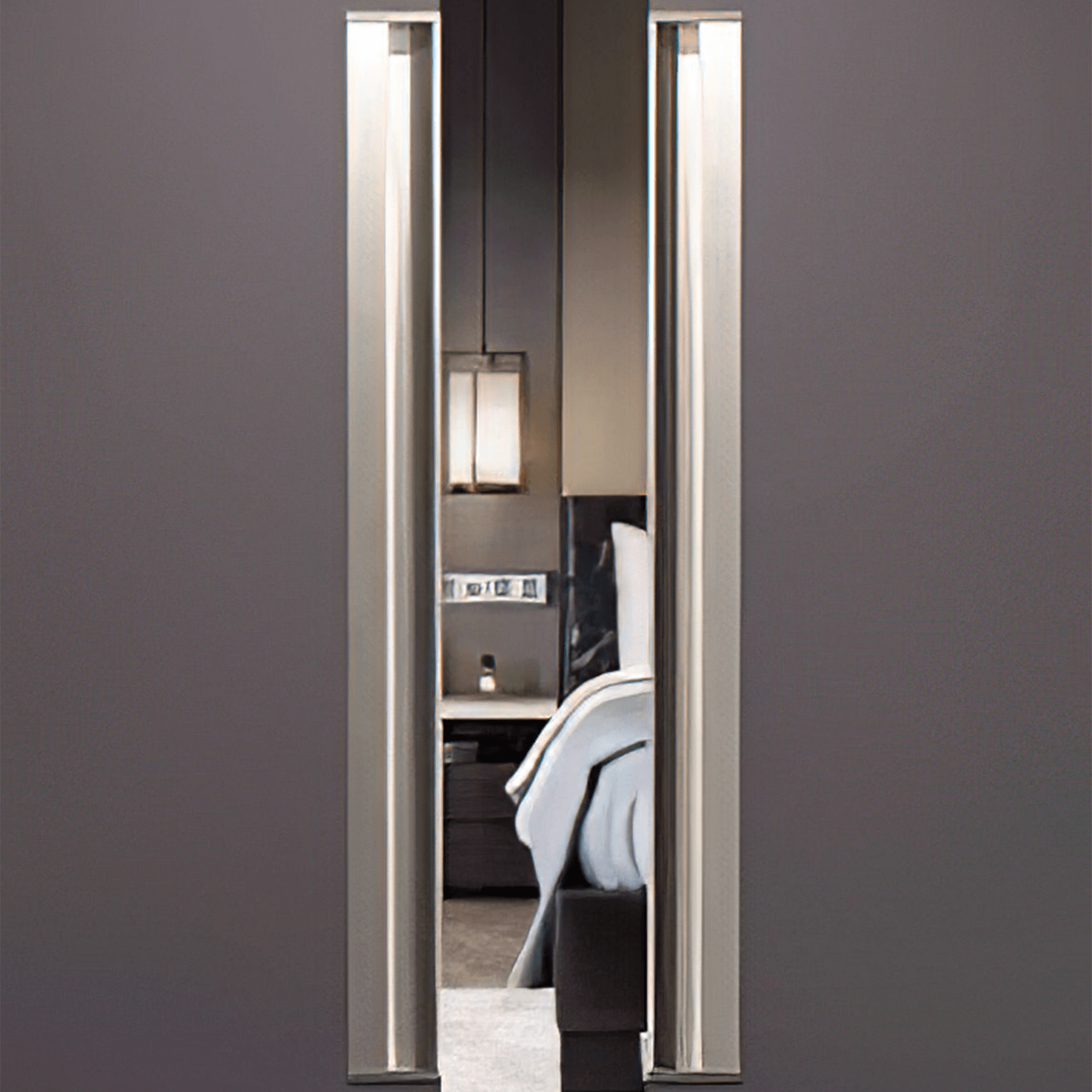 Kawajun PA-69 Sliding Door Edge Pull Handle gallery detail image