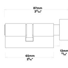 Iver Brunswick Door Pull Handle Entrance Kit Key/Thumb gallery detail image