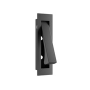 Cavity Slider Edge Pull | Matte Black gallery detail image