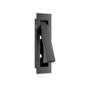 Cavity Slider Edge Pull | Matte Black gallery detail image