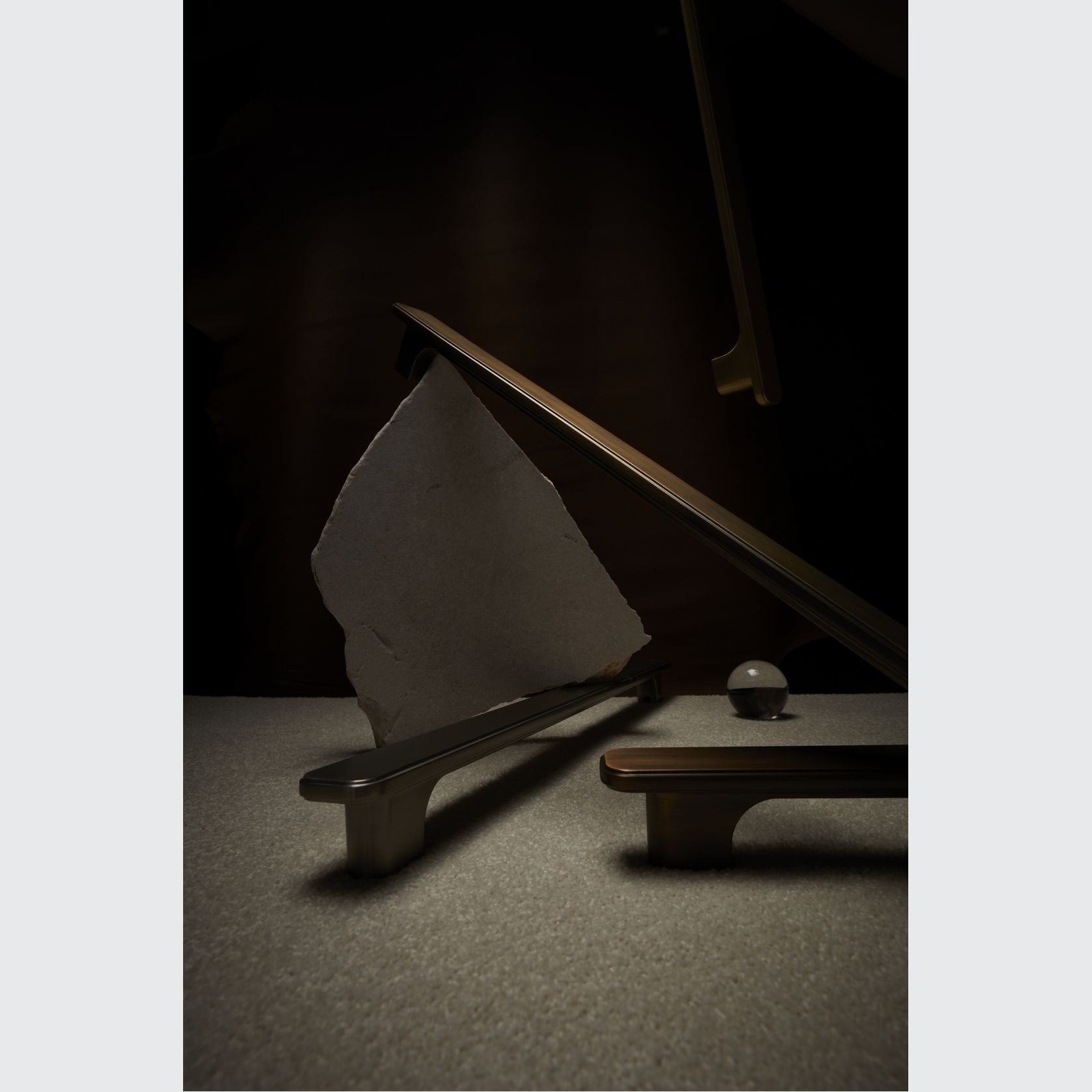 Momo Aspen Solid Brass Entrance Pull Handle gallery detail image