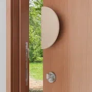 Atelis Concrete Half Moon Entry Door Pull (Single) gallery detail image
