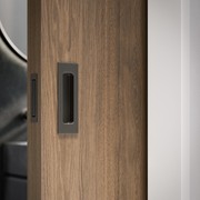 Cavity Slider Edge Pull | Brushed Gunmetal gallery detail image