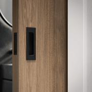 Cavity Slider Edge Pull | Matte Black gallery detail image