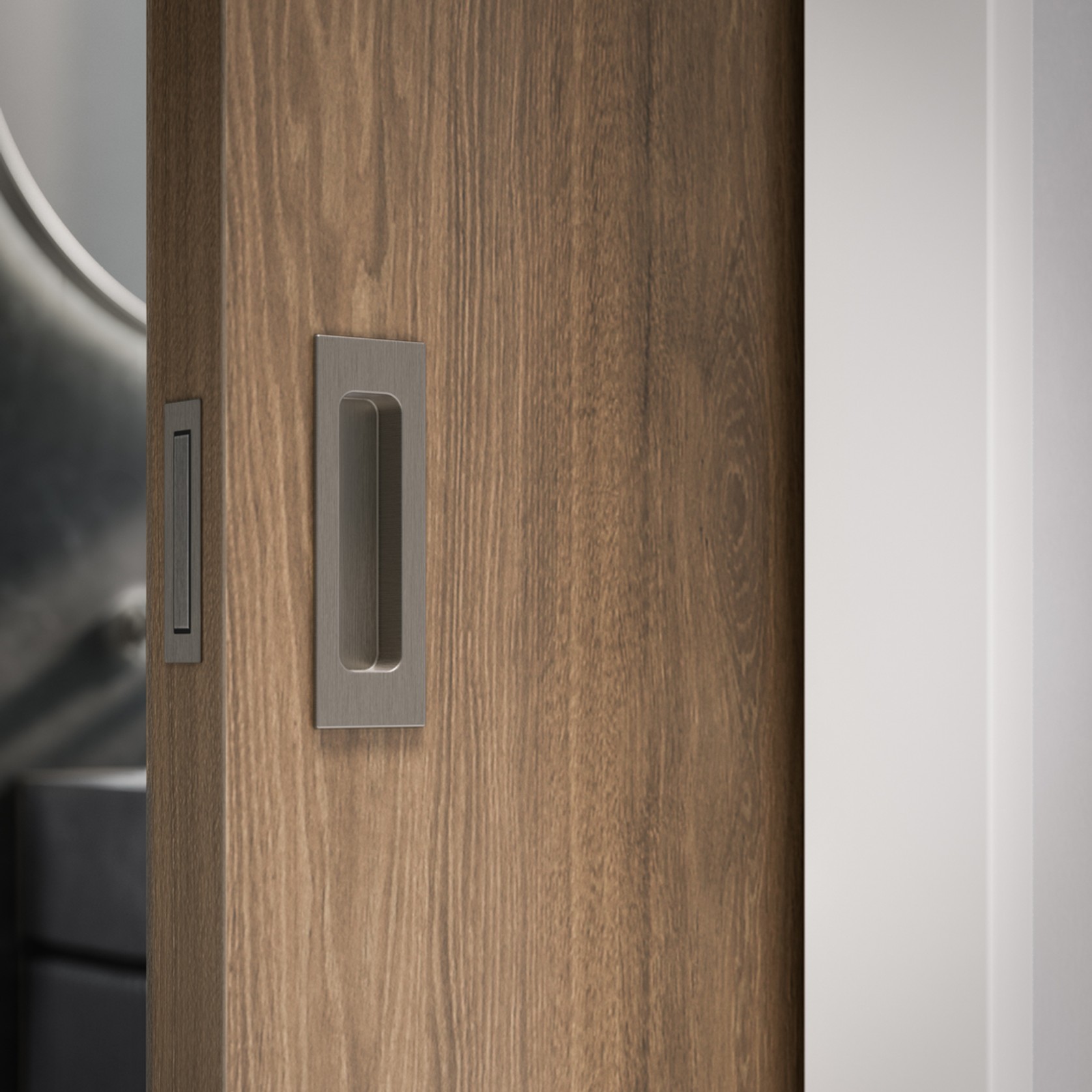 Cavity Slider Edge Pull | Stainless Steel gallery detail image