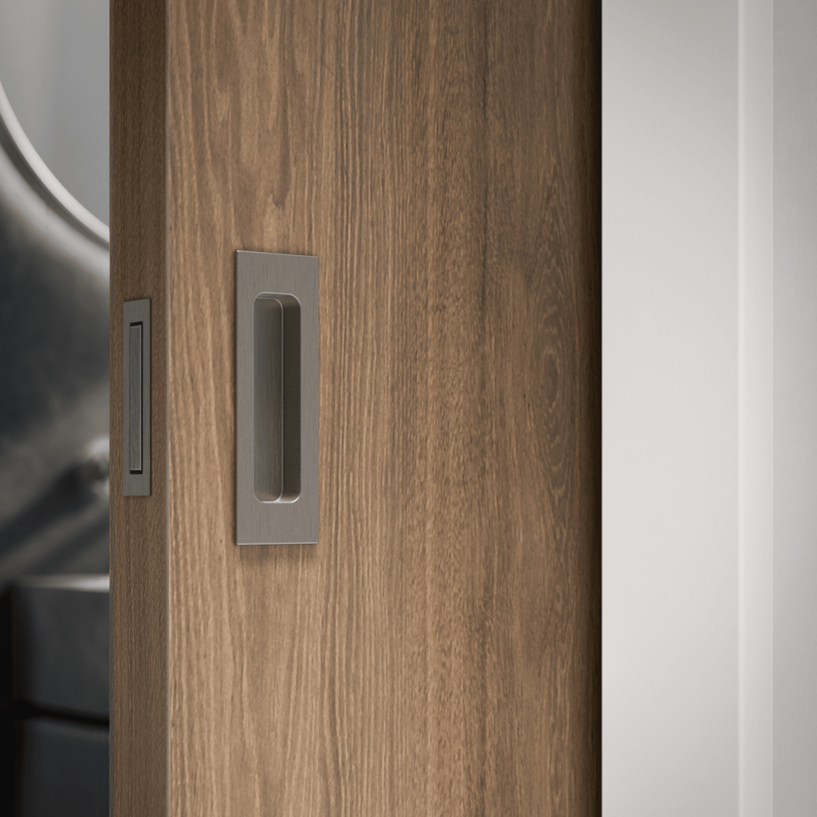 Cavity Slider Edge Pull | Stainless Steel gallery detail image