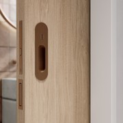 Cavity Slider Edge Pull | Brushed Copper gallery detail image