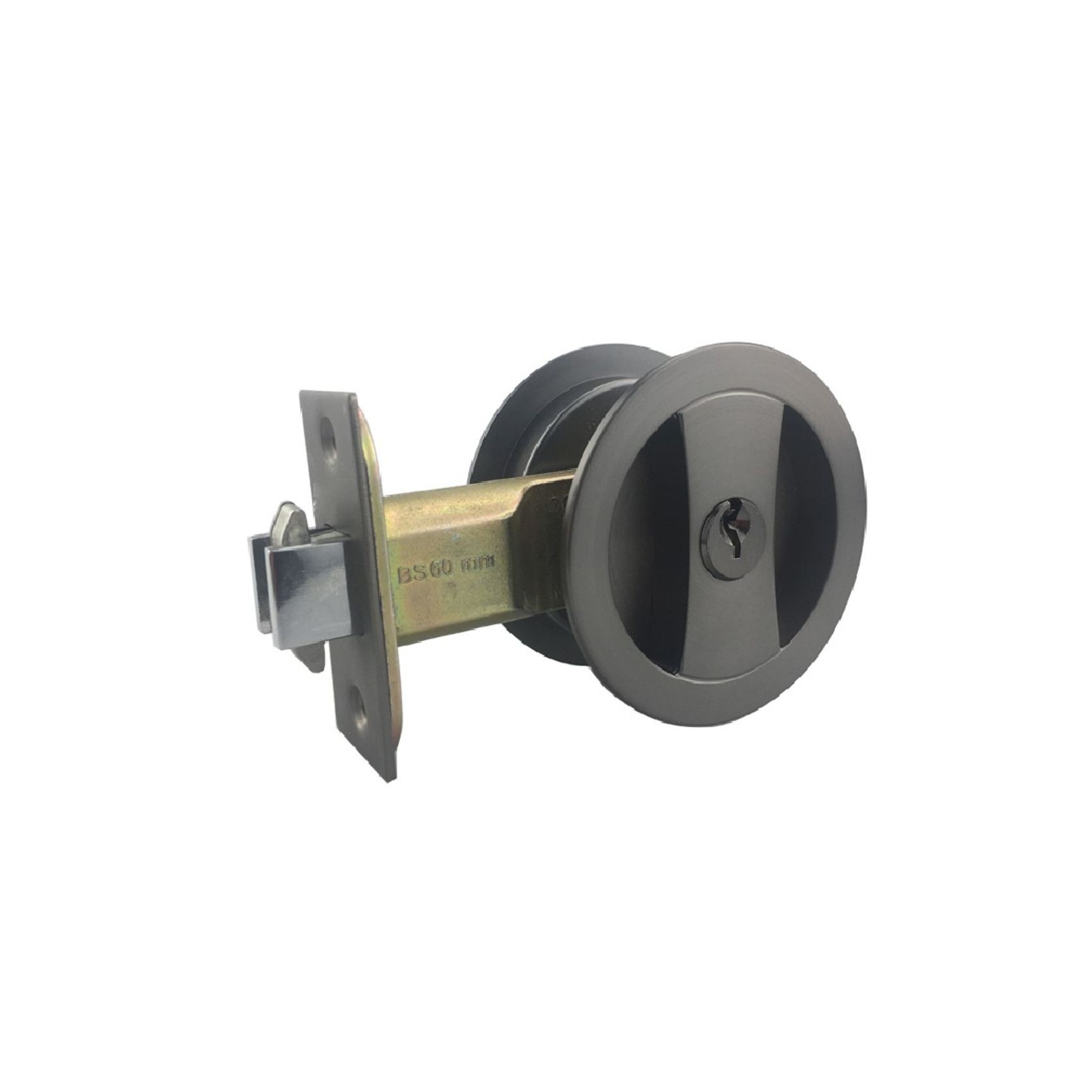 Cavity Entrance Set Key Turn/Finger Pull Nickel Graphite gallery detail image