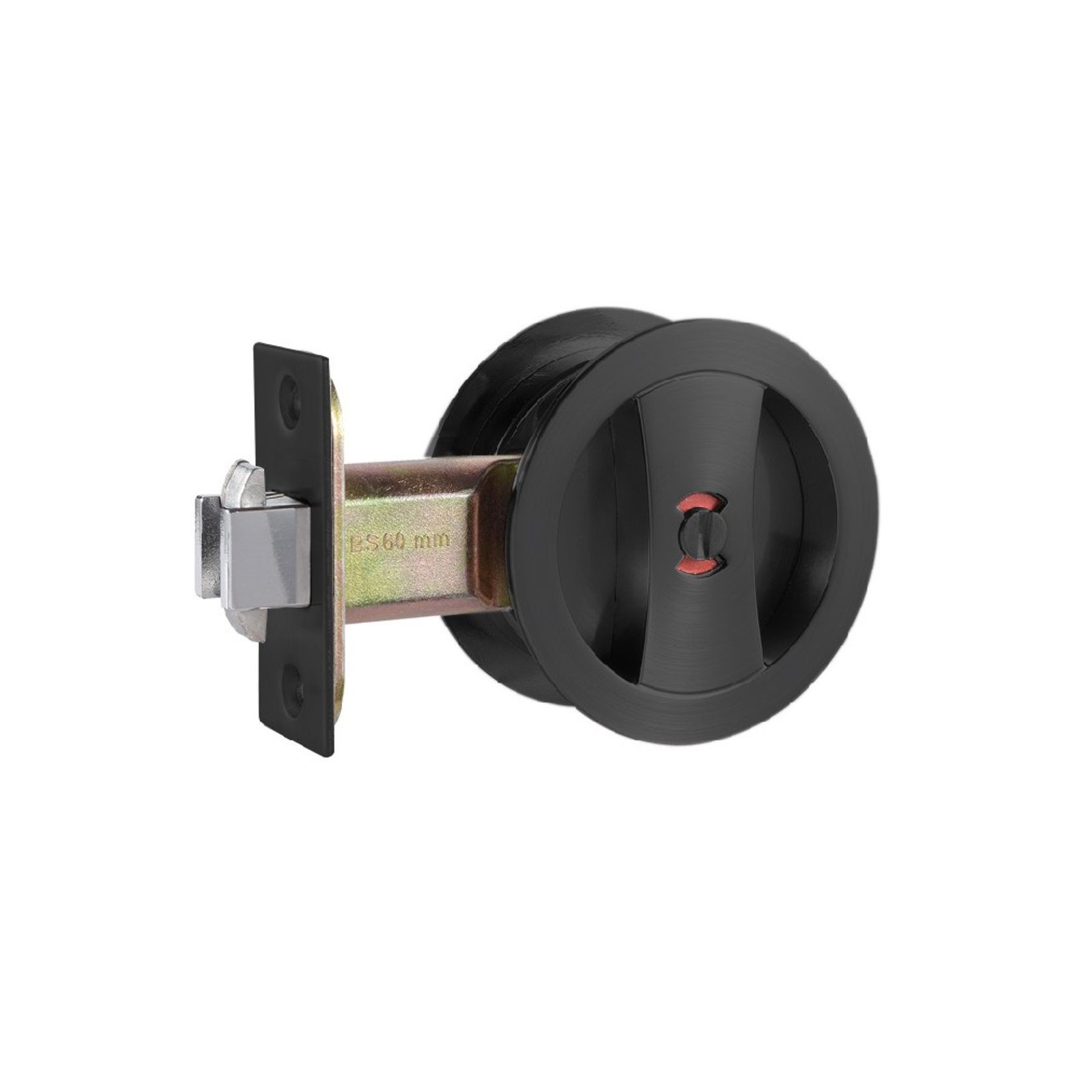 Cavity Privacy Sets Turn/Release/Finger Pull Matt Black gallery detail image