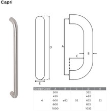 Schlage Capri Pull Handle gallery detail image