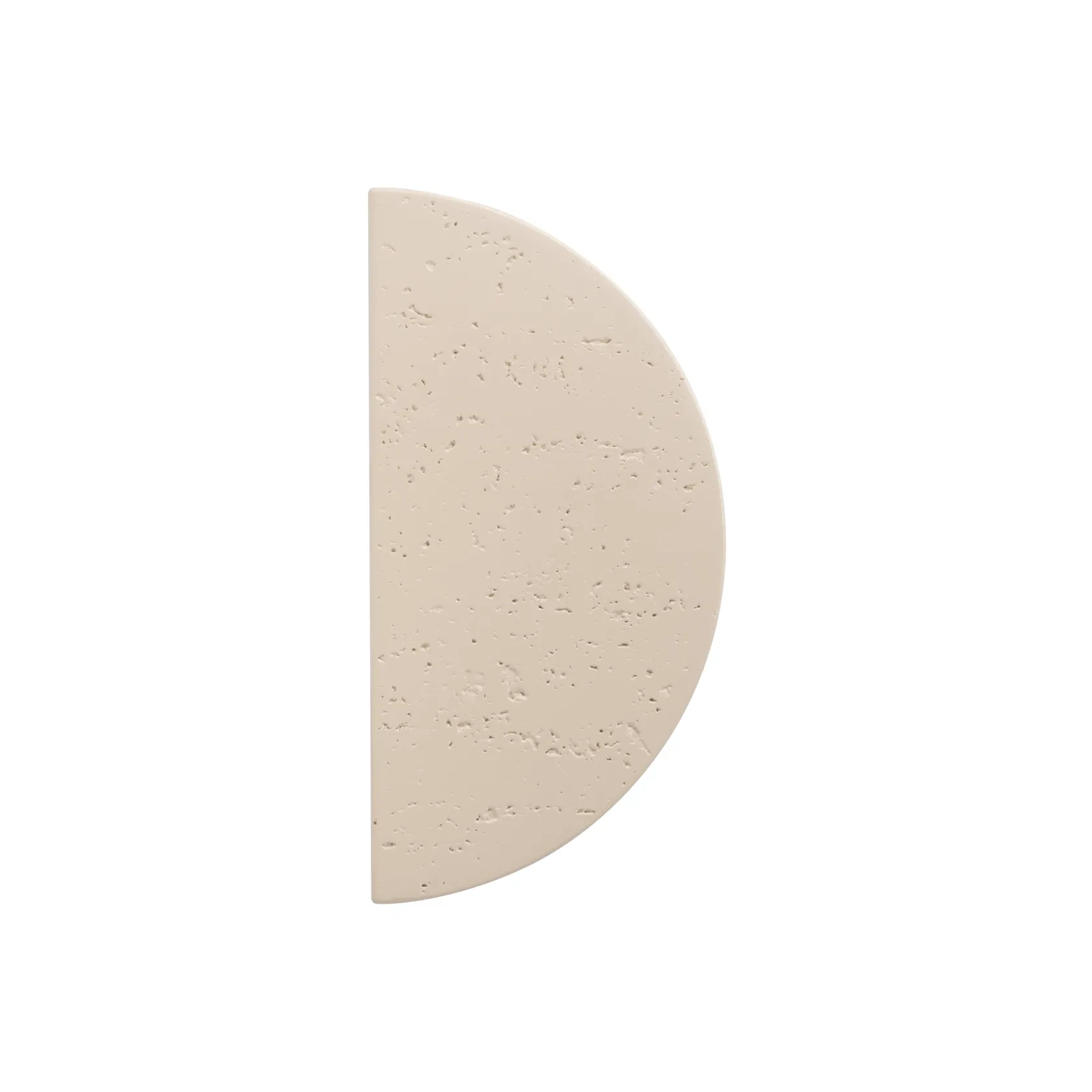 Atelis Concrete Half Moon Entry Door Pull (Single) gallery detail image