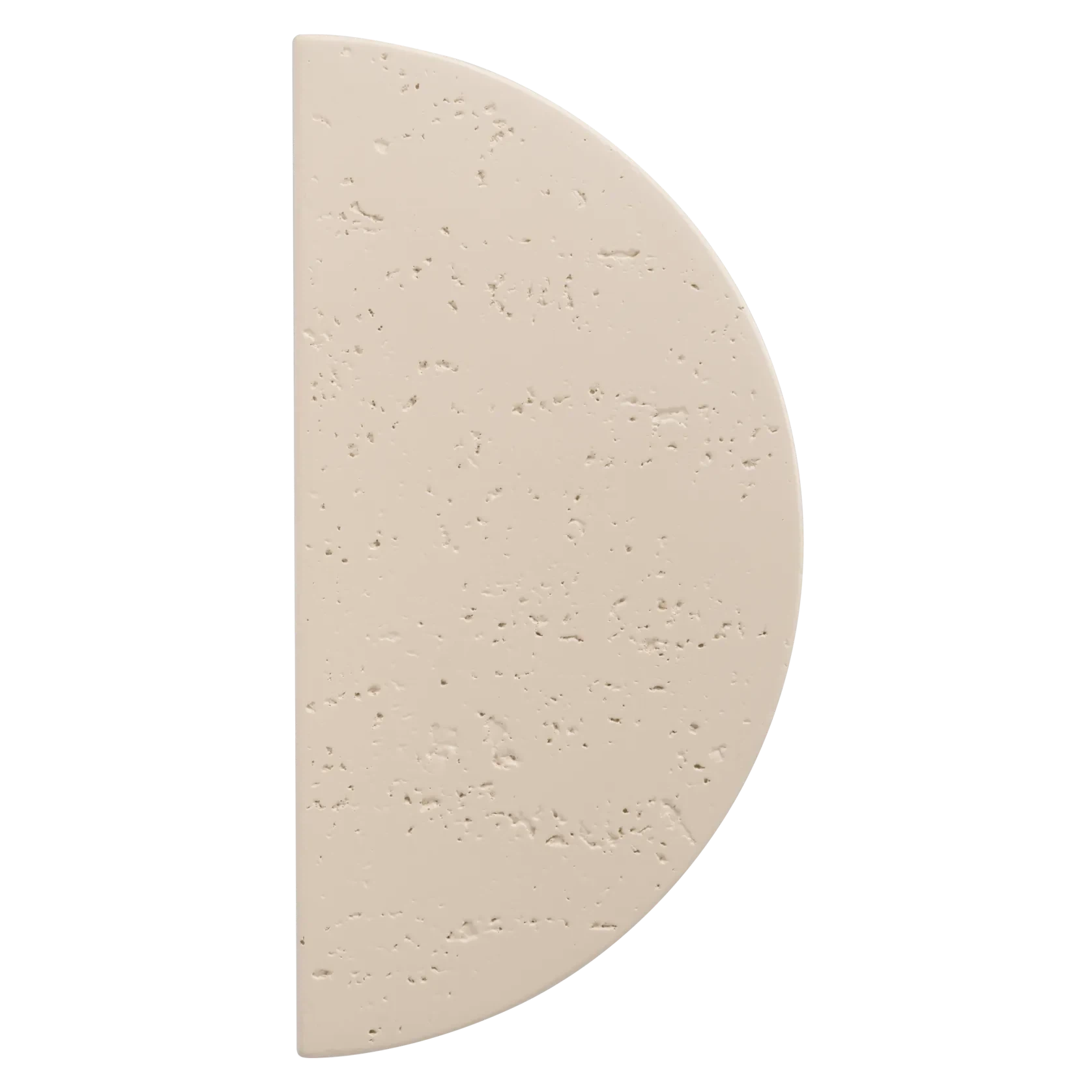 Atelis Concrete Half Moon Entry Door Pull (Single) gallery detail image