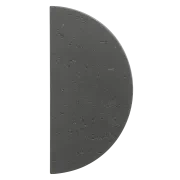 Atelis Concrete Half Moon Entry Door Pull (Single) gallery detail image