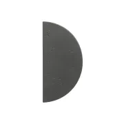 Atelis Concrete Half Moon Entry Door Pull (Single) gallery detail image