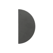 Atelis Concrete Half Moon Entry Door Pull (Single) gallery detail image