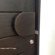 Enkel D-Form - Timber Door Handle - SDH009d gallery detail image