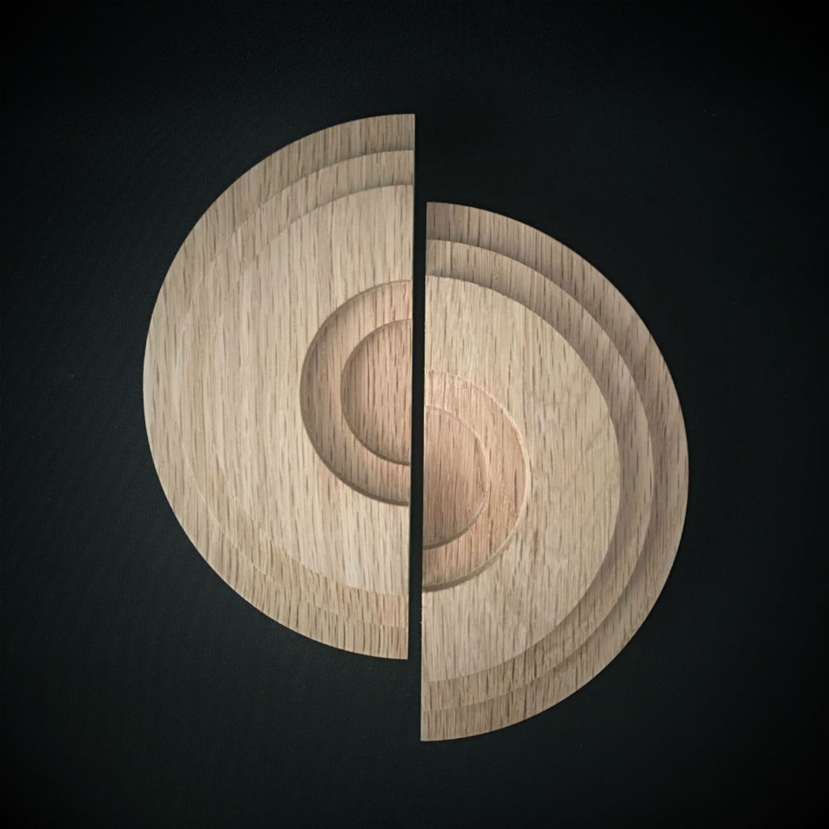 Deko Halves - Timber Door Handle - TDH013a gallery detail image
