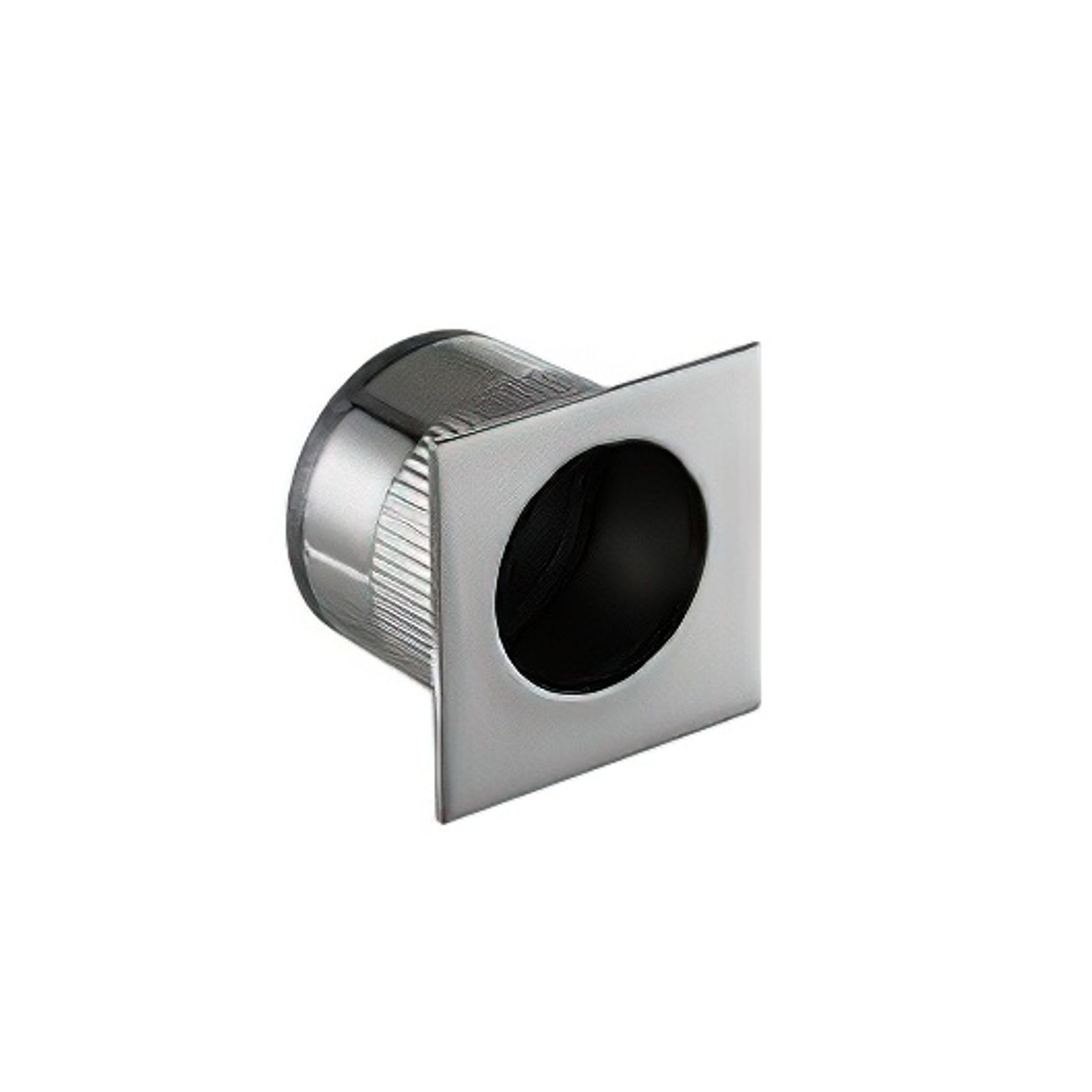 Square Finger Pull/Edge Pull Satin Nickel gallery detail image