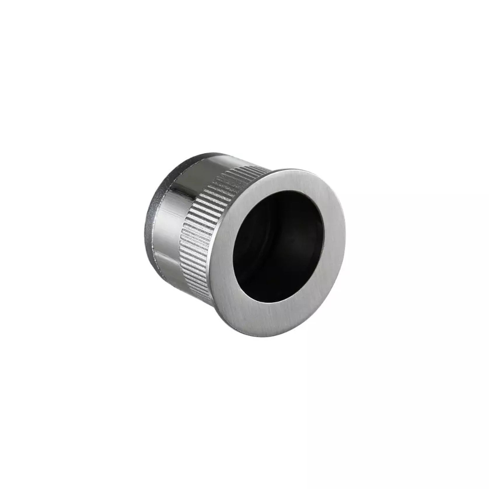 Round Finger Pull/Edge Pull Satin Nickel gallery detail image