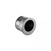 Round Finger Pull/Edge Pull Satin Nickel gallery detail image