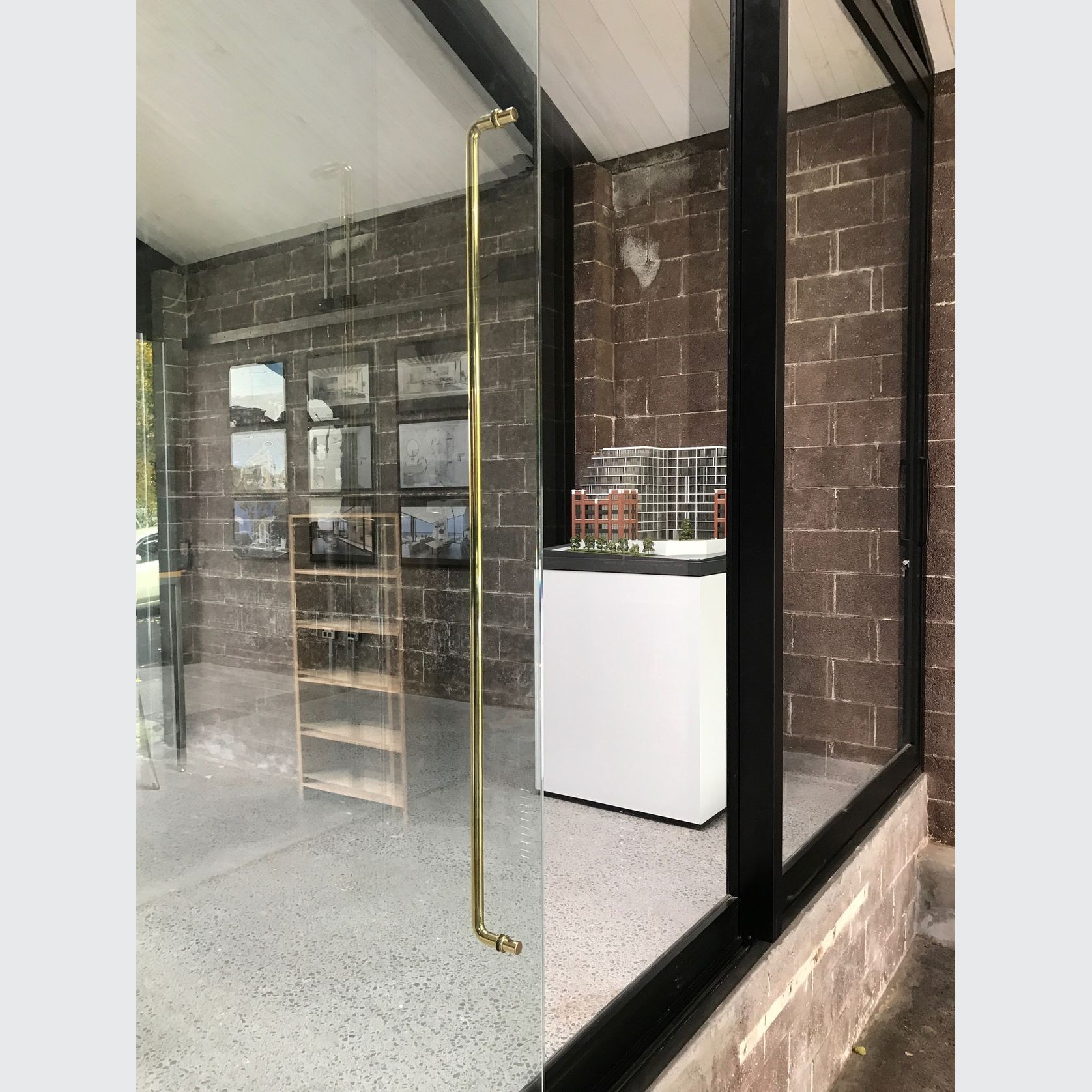 Brass Pull Handles for Hinge, Sliding or Cabinet Doors gallery detail image