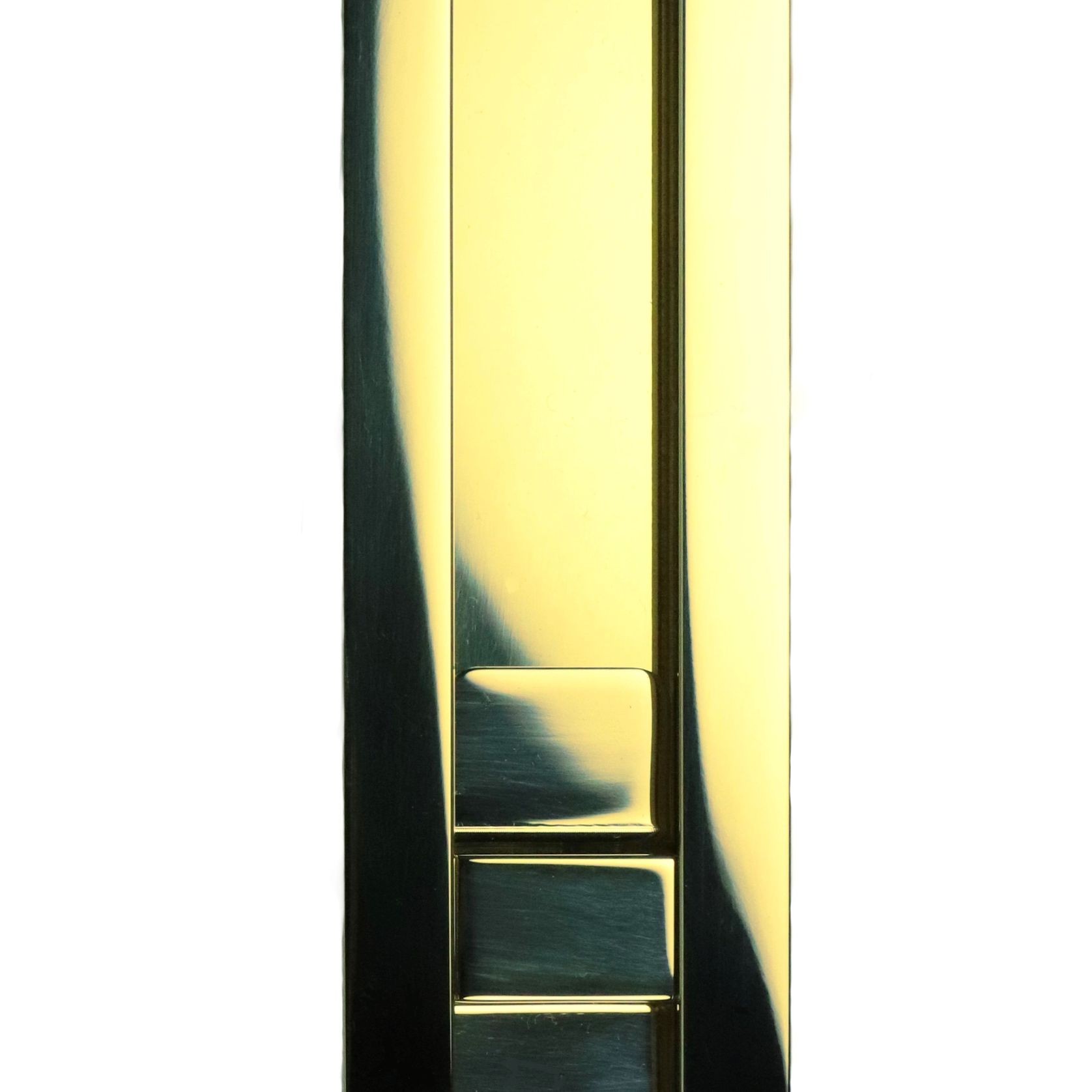 HB 860 Brass Soft Edge Flush Pull for Sliding/Cavity Doors gallery detail image