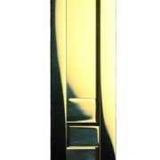HB 860 Brass Soft Edge Flush Pull for Sliding/Cavity Doors gallery detail image