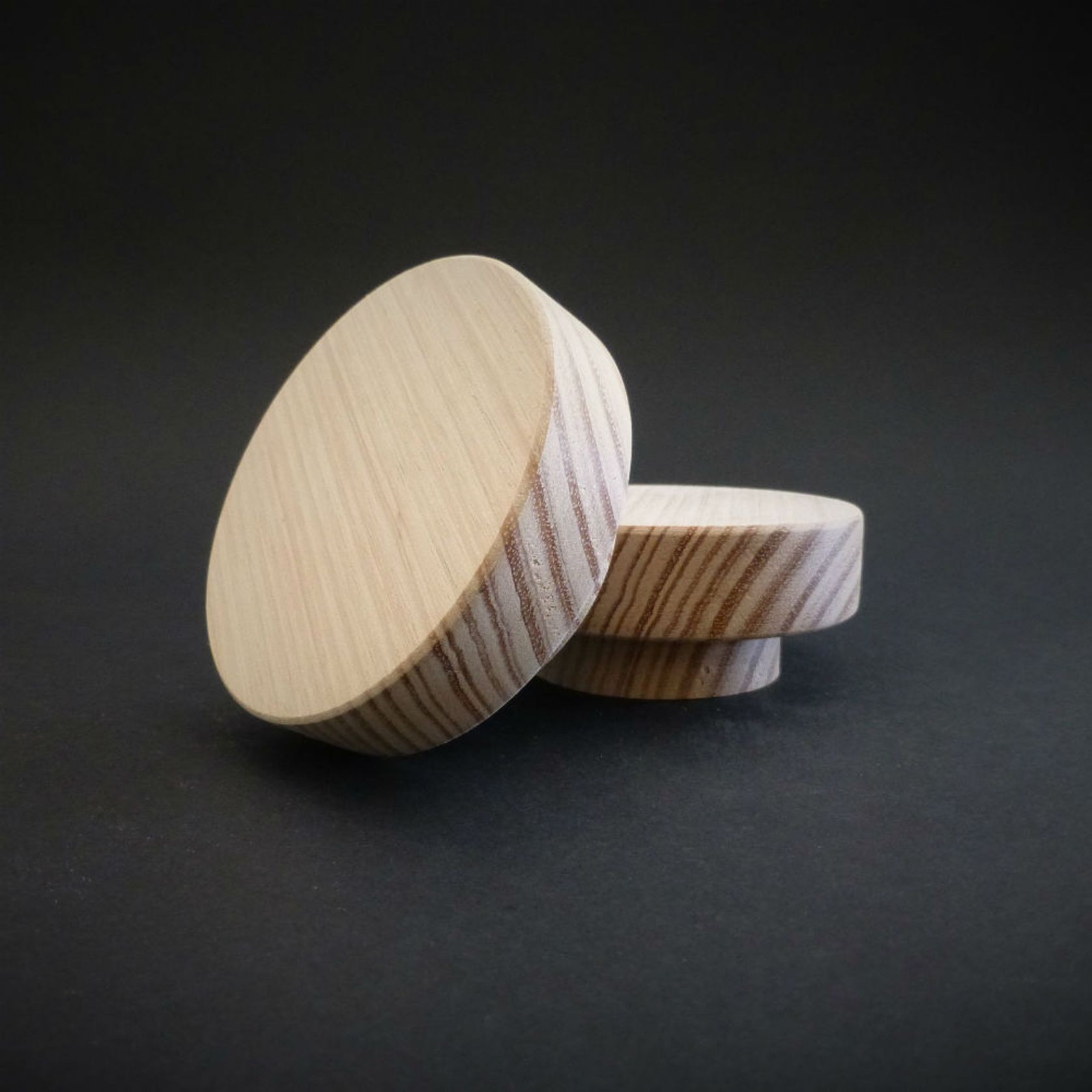 Litt'l Round - Timber Door Handle - TDK004 gallery detail image